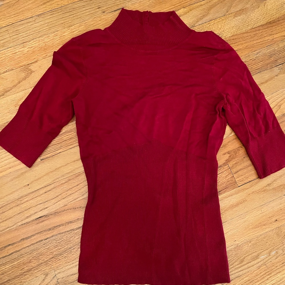 Vintage Express Red Turtleneck Sweater